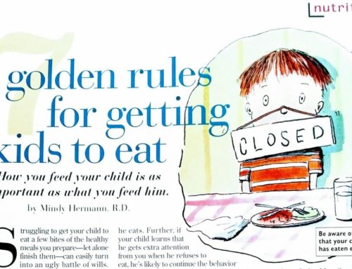 Older Not Old — Advice for Feeding Kids